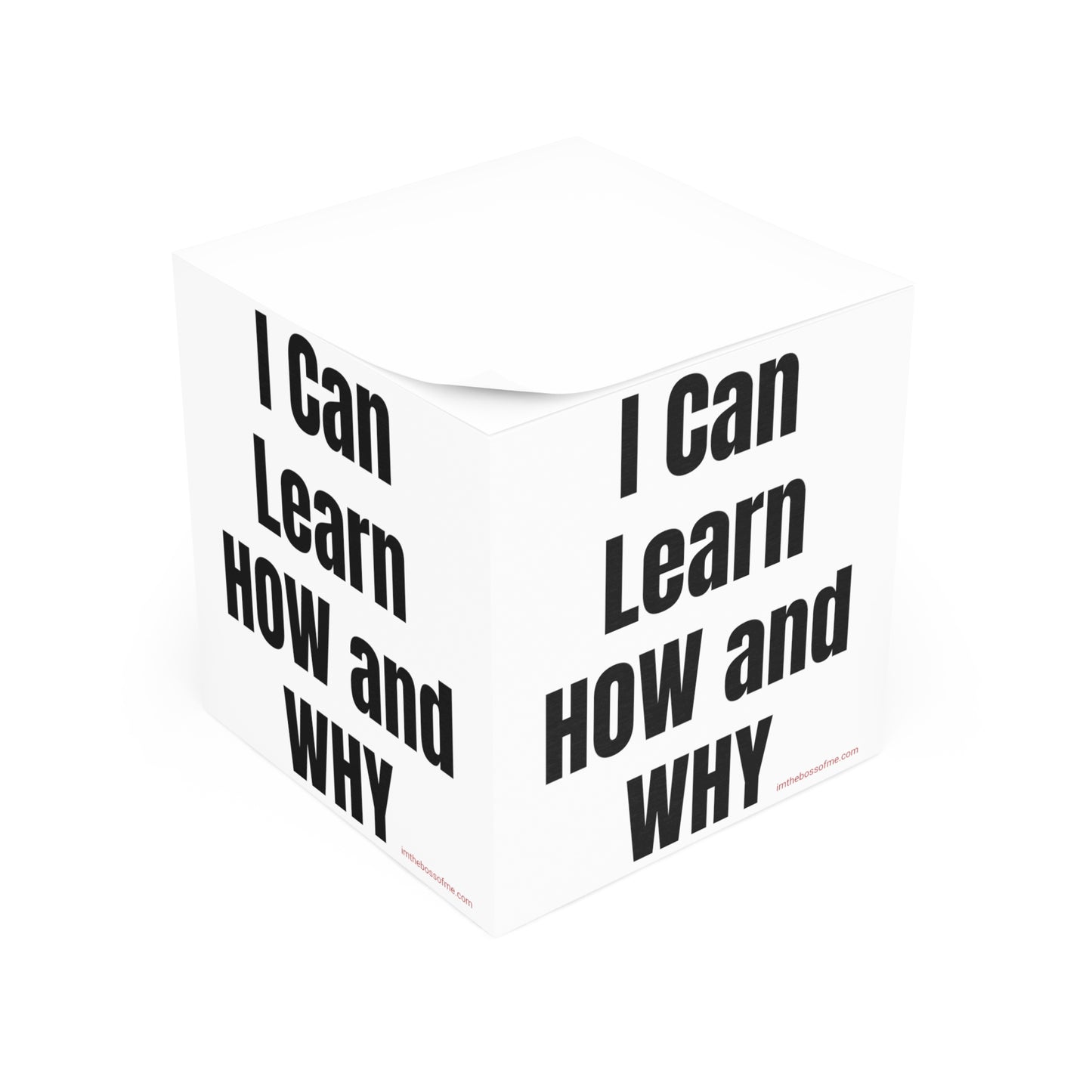 ITBOM Learn How and Why BOSS Note Cube