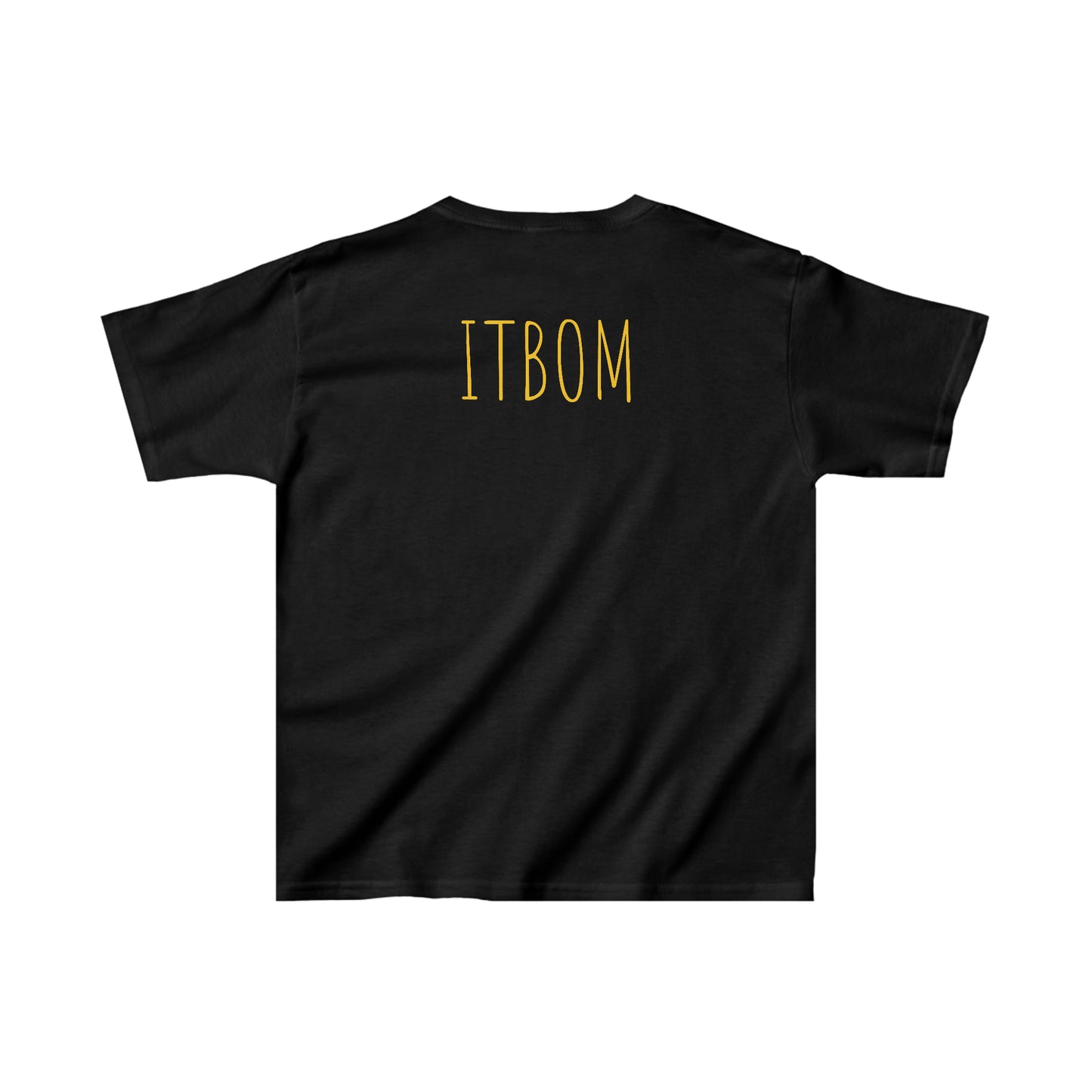 ITBOM I Can Wait My Turn - Boss Big Kids Regular Fit Heavy Cotton Short Sleeve Tee XS-XL in 7 different Boss-Some colors