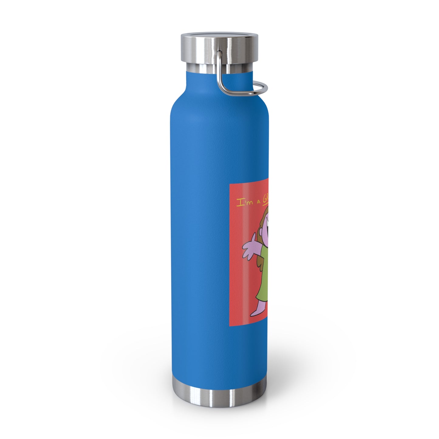 ITBOM GIRL BOSS Copper Vacuum Insulated Bottle, 22oz - Lion