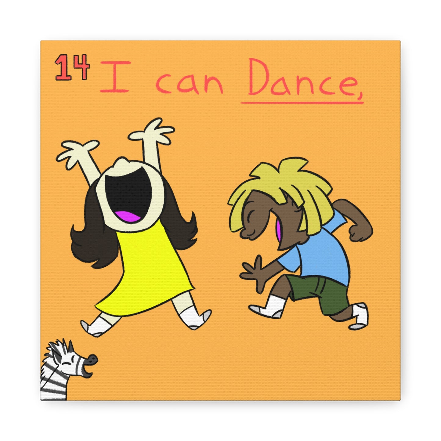 ITBOM I Can DANCE BOSS Canvas Gallery Wraps