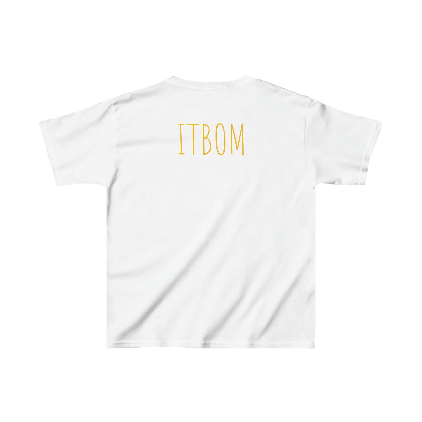 ITBOM I Can Try - Eagle Feather Boss Big Kids Regular Fit Heavy Cotton Short Sleeve Tee XS-XL in 7 different Boss-Some colors