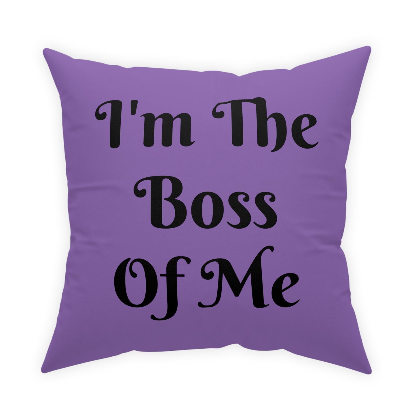 The Original ITBOM BOSS Broadcloth Accent Pillows in Different Sizes & Colors - All Customizable