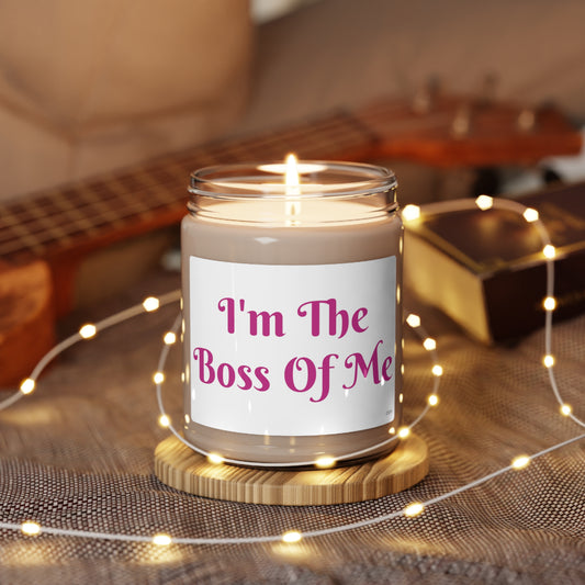 ITBOM ME BOSS Scented Soy Candle, 9oz
