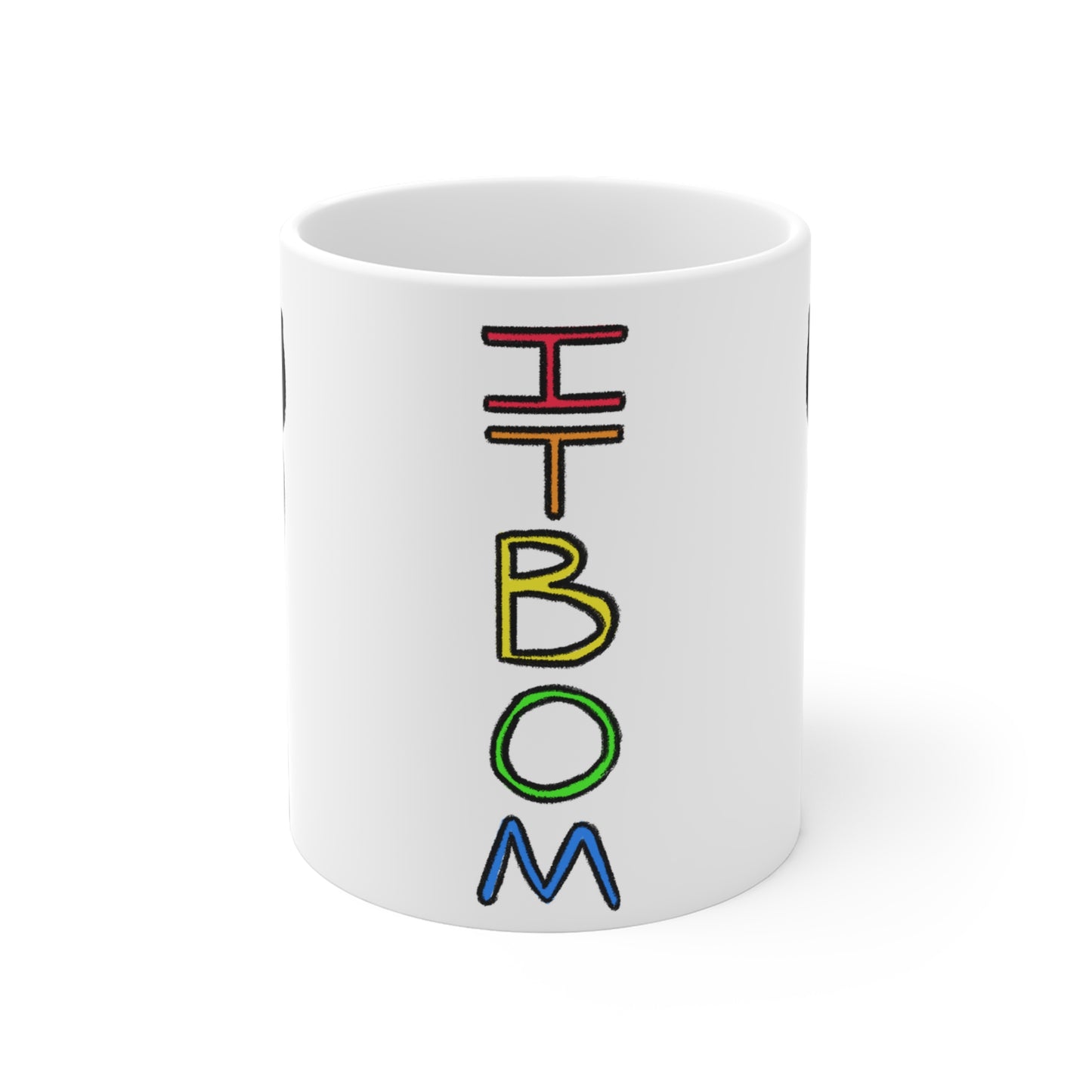 ITBOM Black Dog JACK BOSS Ceramic Mugs (11oz15oz20oz)