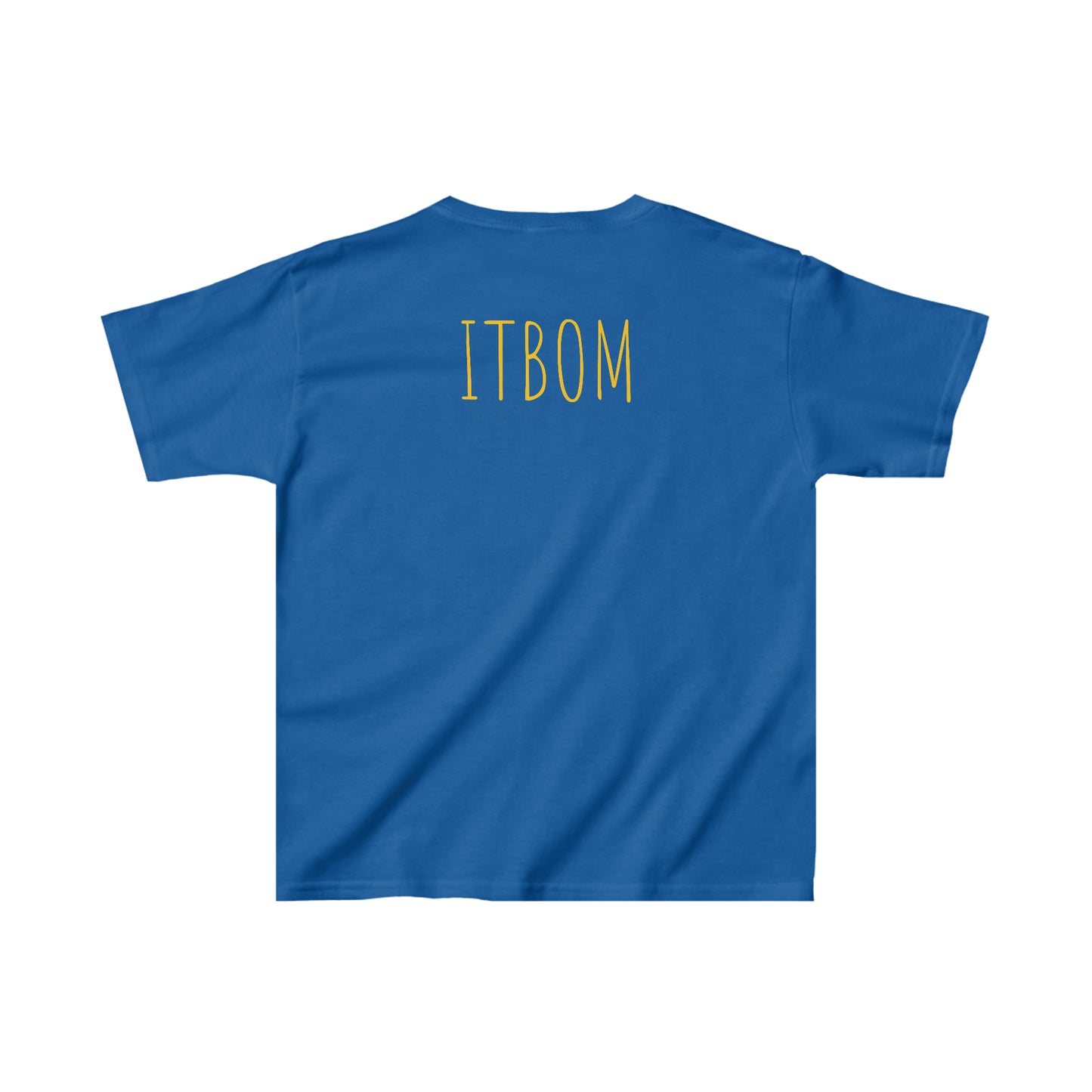 ITBOM I Can Sing - Whale Song Boss Big Kids Regular Fit Heavy Cotton Short Sleeve Tee XS-XL in 7 different Boss-Some colors