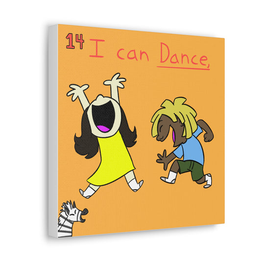 ITBOM I Can DANCE BOSS Canvas Gallery Wraps